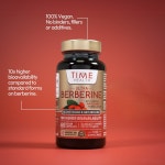 타임헬스 베르베린 파이토솜 120캡슐 인데나사 Berbevis, 매자나무 열매 가루분말 : 머스메의 나비몰