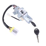 닛산 호환 Xterra 2000-2004용 점화 스위치 및 도어 잠금 실린더 조립 키트 프론티어 1999-2003용 키그니션 교체용 D87004S100 H0600... 