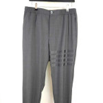 [중고명품아마레스]1 30톰브라운 플레인 위브 4-바 엘라스틱 웨이스트 트랙 팬츠MTT030A-06146-025 : AMARES