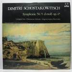 LP 83,670-61 DIMITRI SCHOSTAKOWITSCH Symphonie Nr. 5 d-moll op. 47 - Jewgenij Mrawinskij : 저가음반