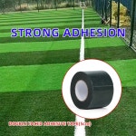 아스팔트테이프 양면 잔디 조인트 테이프 골프 잔디 수리 인공 녹색 식물 접합 테이프 DIY 정원 잔디 매트 수리 테이프 : 스카이플레이스몰