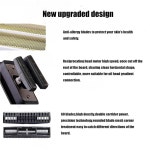 미샤브 2팩 프로 면도기 호일 교체 및 커터, Andis 17150/17155/17200 리튬 티타늄 헤드와 호환 가능 : 엘루미오