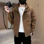 티류으스 남성 자수 워크 재킷 봄가을 캐주얼 아우터 Lyw G1450블랙더블게리이너포켓 M : 리브드플랜