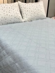 엘르 경기점 더하우스 라이트블루하우디 면100% 킹사이즈 양모워싱스프레드/K[하자] : ELLE 경기점