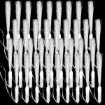 케이 가 36팩 14인치 광섬유 글로우 완드 LED 라이트 업 파이버... 콘서트 바첼로렛 인 더 다크 파티 (화이트) Multicolor : 블리츠허브003