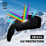 이너킹 스키 고글 교체 가능한 마그네틱 렌즈 스노우 여성용 안티 포그 스노보드 남성 성인 : 엘림컴퍼니1315