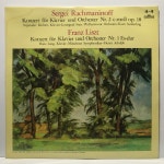 LP 83,670-68 Sergei Rachmaninoff Konzert für Klavier und Orchester Nr. 2 c-moll op. 18 - Kurt Sander : 저가음반