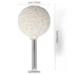 자동차 타이어 연삭 헤드 래스퍼 펑크 브러시 버퍼 광택 골프 공 생크 도구 매립된 부위 청소 및 마감용 : 오레종합유통