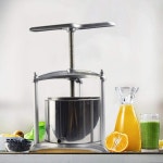 3L 5L 와인 프레스 자연 기계 스틸 야채 스테인레스 메이커 만들기 가정용 주스 3L : 보라51