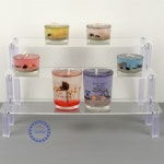 아크릴 3단 진열대 계단식아크릴진열대 : 77상회