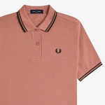 [25SS][G3600] 여성 트윈 팁 프레드페리 셔츠 - 퍼티 핑크/로드브릭/블랙 AFPF2513600-Z10 : 프레드페리 코리아