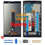 소니 Xperia L2 H3311/H3321/H4311/H4331용 프레임이 포함된 기존 5.5인치 LCD 터치 스크린 디지타이저 어셈블리   교체 : 더블랙무역