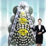 철원 관인농협장례식장 근조화환 조화 부고 3단화환 꽃배달 : FLOLET