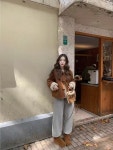 리버시블 스웨이드 무스탕 스웨이드 : petitdu01