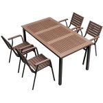 카페 테이블 펜션 옥상 식탁 테라스 발코니 야외 의자 : 원won직구