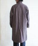 [관세포함] 논네이티브 nonnative WANDERER LONG COAT C/Li CANVAS SULFUR DYE WITH WINDSTOPPER NN-J4716 : 덩크재팬