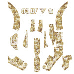 지타 헌터커브 CT125 그래픽 데칼 키트 G6337 모토라인 바이크 ZETA 혼다 : MOTO LINE