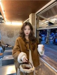 리버시블 스웨이드 무스탕 스웨이드 : petitdu01