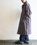 [관세포함] 논네이티브 nonnative WANDERER LONG COAT C/Li CANVAS SULFUR DYE WITH WINDSTOPPER NN-J4716 : 덩크재팬