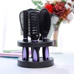 조에스타 5PCS 헤어 브러시 및 빗 세트(A-퍼플) : 씨유리테일