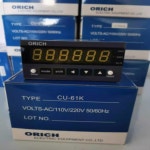 ORICH 타코미터 CU-61K-N CU-61K 62K 63K-N CA-61K 62K-N RLU-40-N VU-T40 공급 : 진하유통12