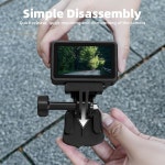 DJI 액션 5 프로 4 3용 플라이마일 모터사이클 윈드실드 마운트, 고프로 히어로 13 12 11 10 9 8용, Insta360 X5/X4 에이스 2용, AKASO... 