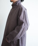 [관세포함] 논네이티브 nonnative WANDERER LONG COAT C/Li CANVAS SULFUR DYE WITH WINDSTOPPER NN-J4716 : 덩크재팬
