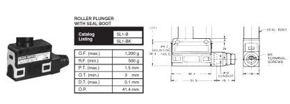 아즈빌 SL1-B 리미트스위치 AZBIL : 주식회사 동승