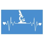 이지스틱 마이크로스코프 라이프라인 I661 8인치 스티커 데칼 : 솔레라노비아스