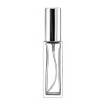 닥터보틀 7ml 사각 유리 향수용기 퍼퓸 스프레이 리필용 휴대용 여행용 공병 실버 : 닥터보틀