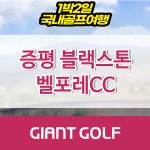 충북골프 블랙스톤벨포레cc 1박2일 : 자이언트 골프패키지