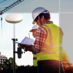 마운트레이저 탄소 섬유 GPS 망원경 극 - 지상 측량 및 엔지니어링 GPS/GNSS GLS22 : 더엠제이이