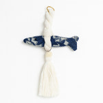 액막이 명태 북어 부적 핸드메이드 패브릭 명주실 인테리어 장식 포인트 모빌 : The나은디자인