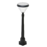 시월 태양광 LED 잔디등 다이아몬드 주광 가로등 실외 경관 공원 : 시월콤파니