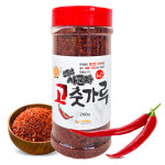 100% 국산 고춧가루 200g 소문난 삼부자 사군자 김치 반찬 찌개용 : 송이팩토리