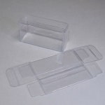 가방진열장 20 25 50pcs 41 43 82mm 도구 조직 PVC 보호 상자 64 자동차 상자 케이스 디스플레이 상자 오피스 보관 상자 : 비전플레이스