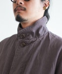 [관세포함] 논네이티브 nonnative WANDERER LONG COAT C/Li CANVAS SULFUR DYE WITH WINDSTOPPER NN-J4716 : 덩크재팬