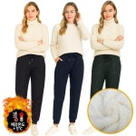 여자조거팬츠 패딩 여성겨울바지 밴딩 양털바지 : 제이나인스타