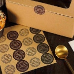 원포 빈티지 원형 스티커 1장 스티커데코 : 원포올스토어