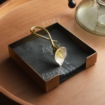 파티 홀더 다도 메탈 냅킨 감성 소품 고급 검은 색 : 동마크