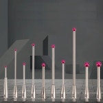 1pc M2 볼 Cmm 스레드 및 Cnc 측정 프로브 합금강 스타일러스 포인트 접촉 H7805-H4161 범용 : 제이엠로지스FT