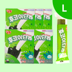 슈퍼포우 덴탈츄 강아지 덴탈껌 치석 입냄새 제거 양치껌 후코이단츄, L (10P), 5개 : 슈퍼포우