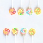 롤리팝 스틱 100개 11.5cm 막대 사탕 캔디 손잡이 : 베이킹팜