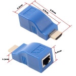 그레이트스타 HDMI 익스텐더 GEATSTAR 30M HDMI-RJ45 네트워크 케이블 : 씨유리테일