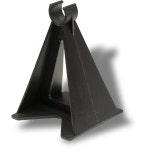 마샬타운 3인치 철근 지지 의자 - (500팩) 스냅인 마운트가 있는 튼튼한 플라스틱 : 씨유리테일