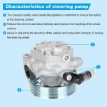 혼다 어코드 EX LX 2.4L L4 2003 2004 2005 2006 2007과 호환되는 풀리가 장착된 JDMEXEV 파워 스티어링 펌프, 56110-RAA-A01, 21-53... 