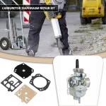 SG 스토어 2세트 카뷰레터 다이어프램 수리 키트, Wacker WM80 BS50-2 BS60-2, Walbro HDA 286 HDA 308 카뷰레터 호환 2... 