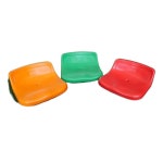 버스정류장의자 야외용 야외 경기장 운동장 공항 관중석 의자 벤치 낮은 뒷좌석x10개 : 글로벌픽유통