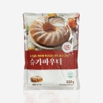 슈가파우더 500g 새롬 설탕 분말 파우다 마카롱설탕 : 베이킹팜