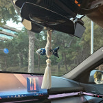 소형 액막이 명태 북어 핸드메이드 패브릭 키링 차량용 행운 부적 감성소품 : The나은디자인